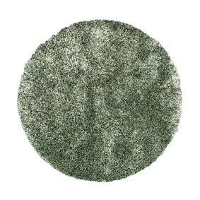 Rond shaggy vloerkleed - Grace Groen - product