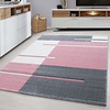 Modern vloerkleed - Tetris Roze 1310 - thumbnail