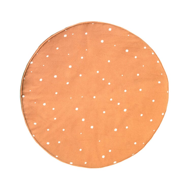 Rond boxkleed - Luna Dots Terra - product