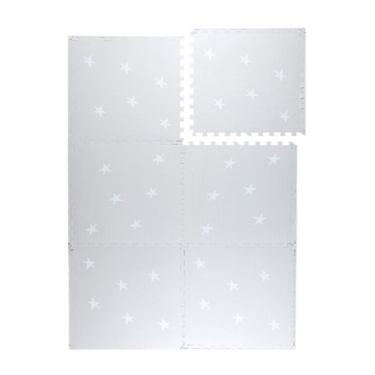 Foam puzzelmat - Alfie Stars Grijs - product