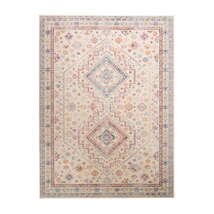 Bohemian vloerkleed - Joya Medaillon Multicolor - product