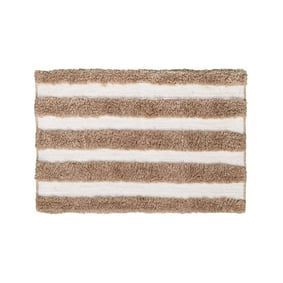 Badmat - Hollis Stripes Beige/Wit - product