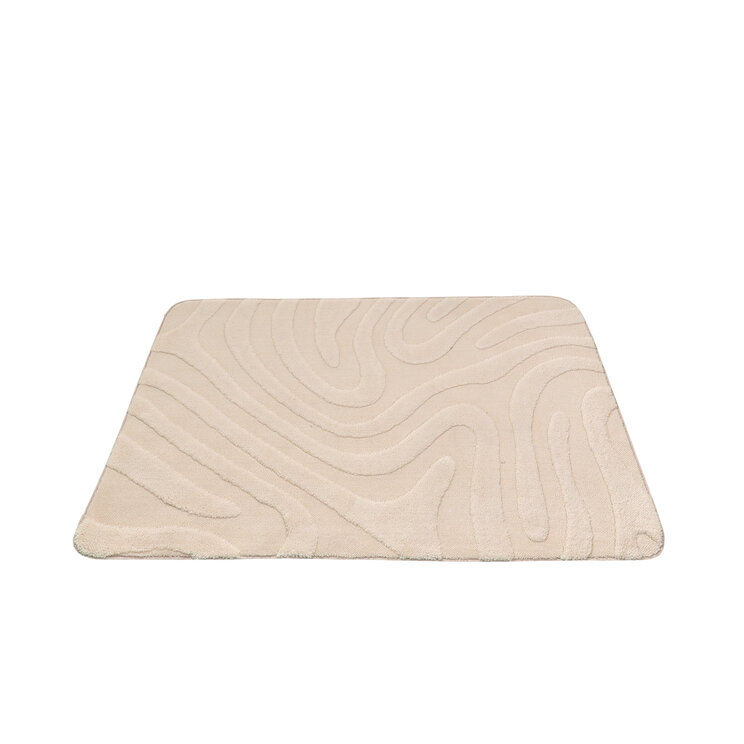 Badmat - Cassie Shapes Beige - product