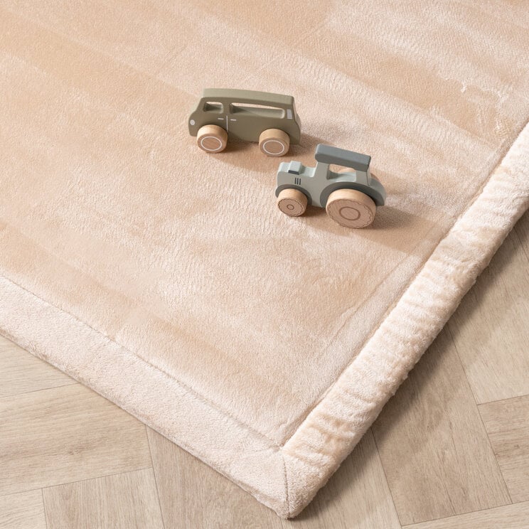 Vierkante speelmat - Jip Beige - product