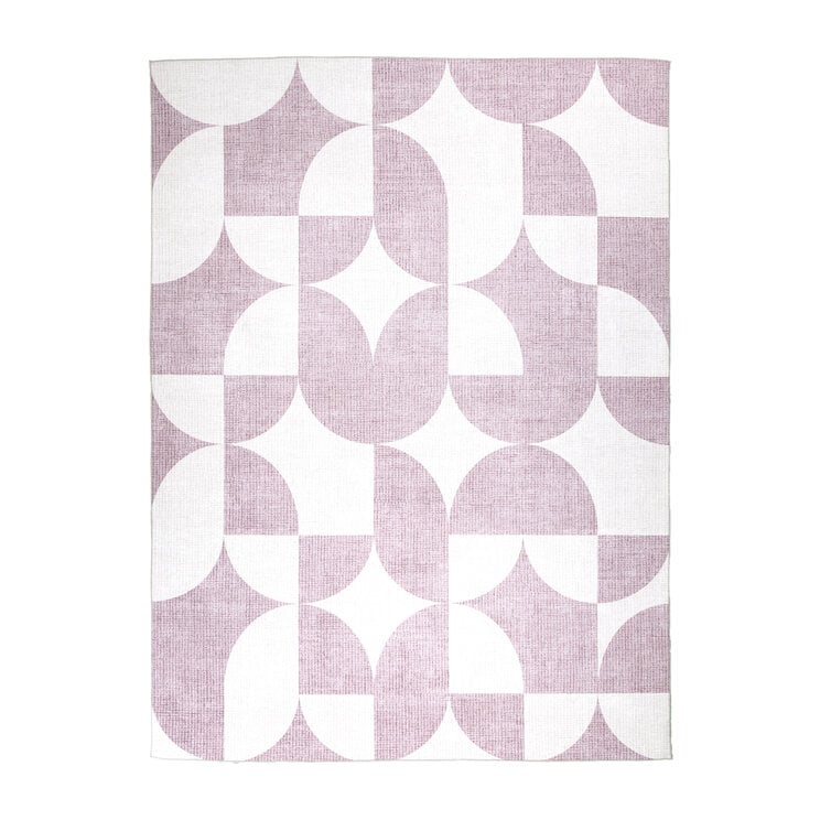 Abstract buitenkleed - Groovy Tiles Lila - product