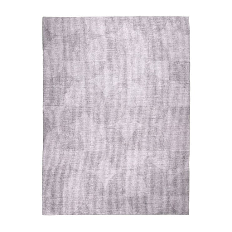 Abstract buitenkleed - Groovy Tiles Grijs  - product