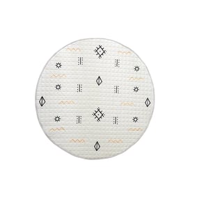 Speelkleed baby rond - Noa Aztec Creme - product