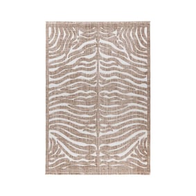 Modern vloerkleed - Sari Zebra 225 Bruin/Beige  - product