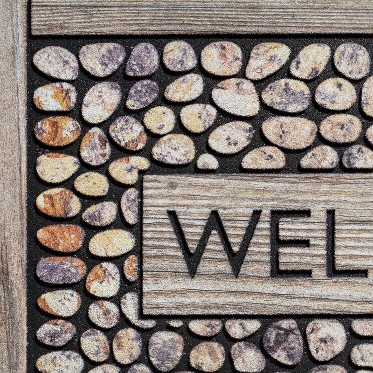 Deurmat buiten - Rixt Welcome Framed Pebbles - product