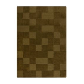 Luxe vloerkleed - Xeano checkerboard Groen - product