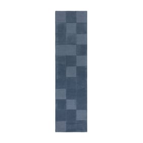 Luxe loper - Xeano checkerboard Blauw - product