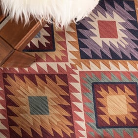 Kelim buitenkleed - Lira Aztec - product