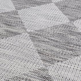 Buitenvloerkleed - Eden Tiles Grijs - product