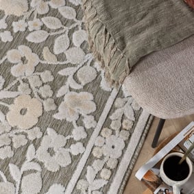 Binnen- & buitenvloerkleed - Bloom Oriental Taupe - product