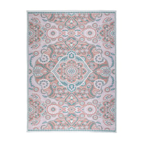 Bohemian buitenkleed - Vedra Medaillon Roze - product