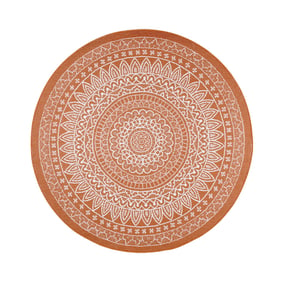 Rond buitenkleed - Summer Azteca Terra - product