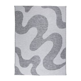 Buitenkleed - Summer Swirl Grijs - product