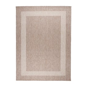 In- & Outdoor vloerkleed - Sierra Border Beige/Creme - product