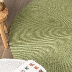 Rond binnen- & buitenkleed - Bali Groen - product