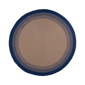 Rond binnen- & buitenkleed - Florence Blauw - product