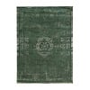 Vintage vloerkleed - Fading World Medaillon Groen 9146 - thumbnail 1