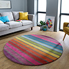 Rond Modern vloerkleed - Illo Candy Multicolor - thumbnail