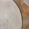 Rond modern vloerkleed - Field Taupe - thumbnail 2