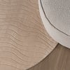 Rond Scandinavisch vloerkleed - Charm Waves Beige - thumbnail 2