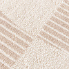 Rond Japandi vloerkleed - Aurora Shapes Beige - thumbnail 3