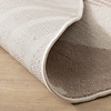 Rond Japandi vloerkleed - Aurora Shapes Beige - thumbnail 6