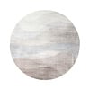 Rond modern vloerkleed - Field Taupe - thumbnail 1