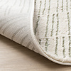 Scandinavisch vloerkleed - Yune Lines Creme/Groen - thumbnail 6