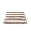 Badmat - Hollis Stripes Taupe/Wit - thumbnail 2