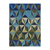 Geometrisch vloerkleed - Revelino Blauw - thumbnail 1