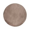 Rond laagpolig vloerkleed - Cozy Taupe  - thumbnail 1