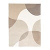 Wollen abstract vloerkleed - Clarice Creme/Beige  - thumbnail 1