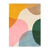 Wollen abstract vloerkleed - Clarice Multicolor  - thumbnail 1