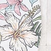 Rond buitenkleed bloemen - Poppy Creme - thumbnail 3