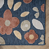 Binnen- & buitenvloerkleed - Bloom Floral Blauw  - thumbnail 3