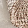 Rond In- & Outdoor buitenkleed - Sierra Curves Beige/Creme - thumbnail 5