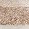 Rond In- & Outdoor buitenkleed - Sierra Border Creme/Beige - thumbnail 4