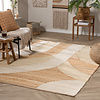 Jute vloerkleed - Raya Arches Beige - thumbnail