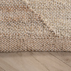 Jute vloerkleed - Raya Tiles Beige - thumbnail 5