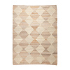 Jute vloerkleed - Raya Tiles Beige - thumbnail 1